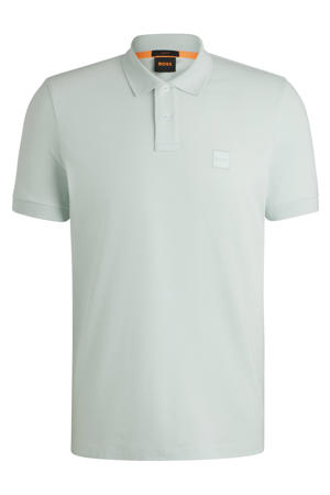slim fit polo PASSENGER mintgroen