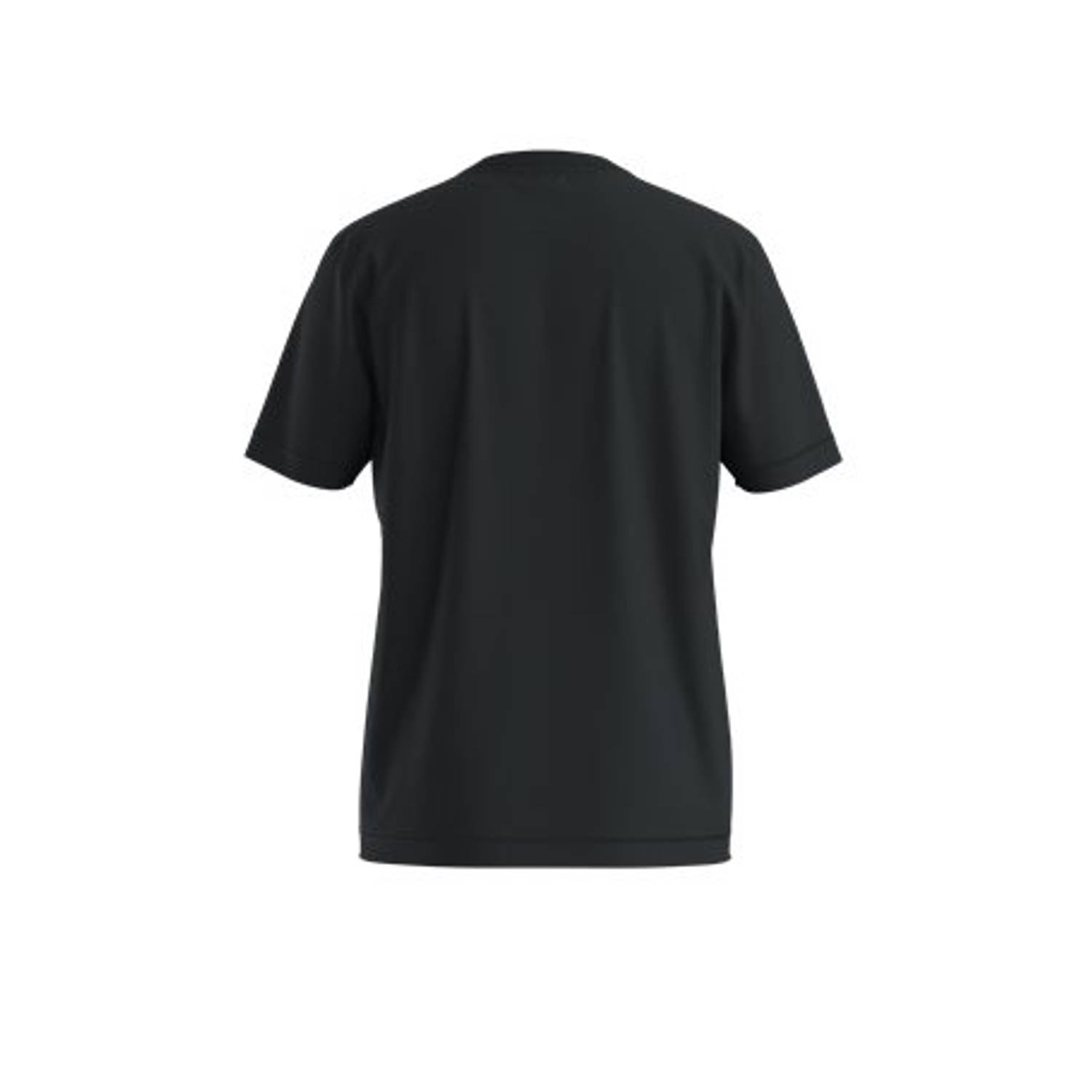 BOSS regular T-shirt zwart