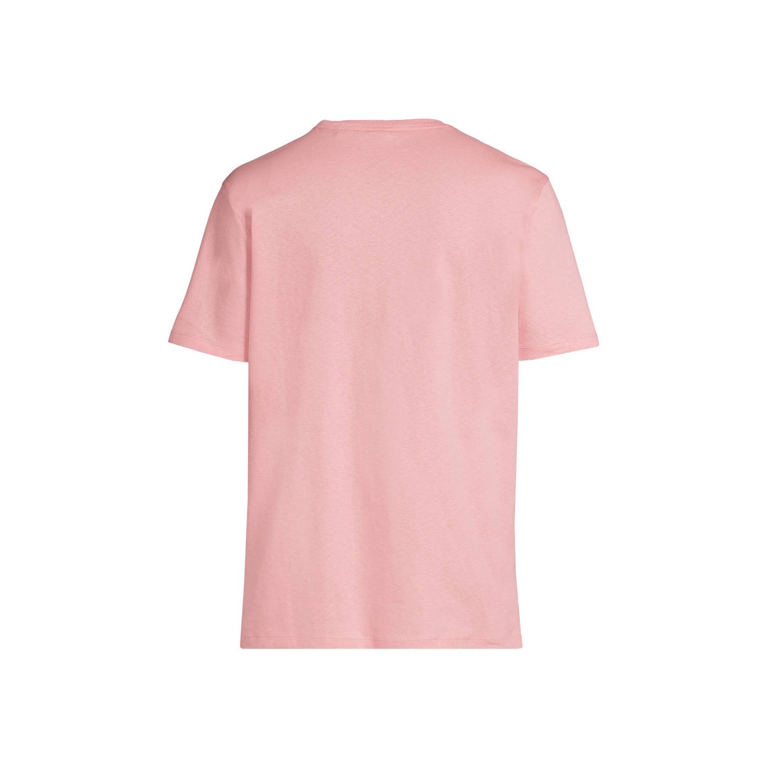 BOSS regular fit T-shirt TALES open pink