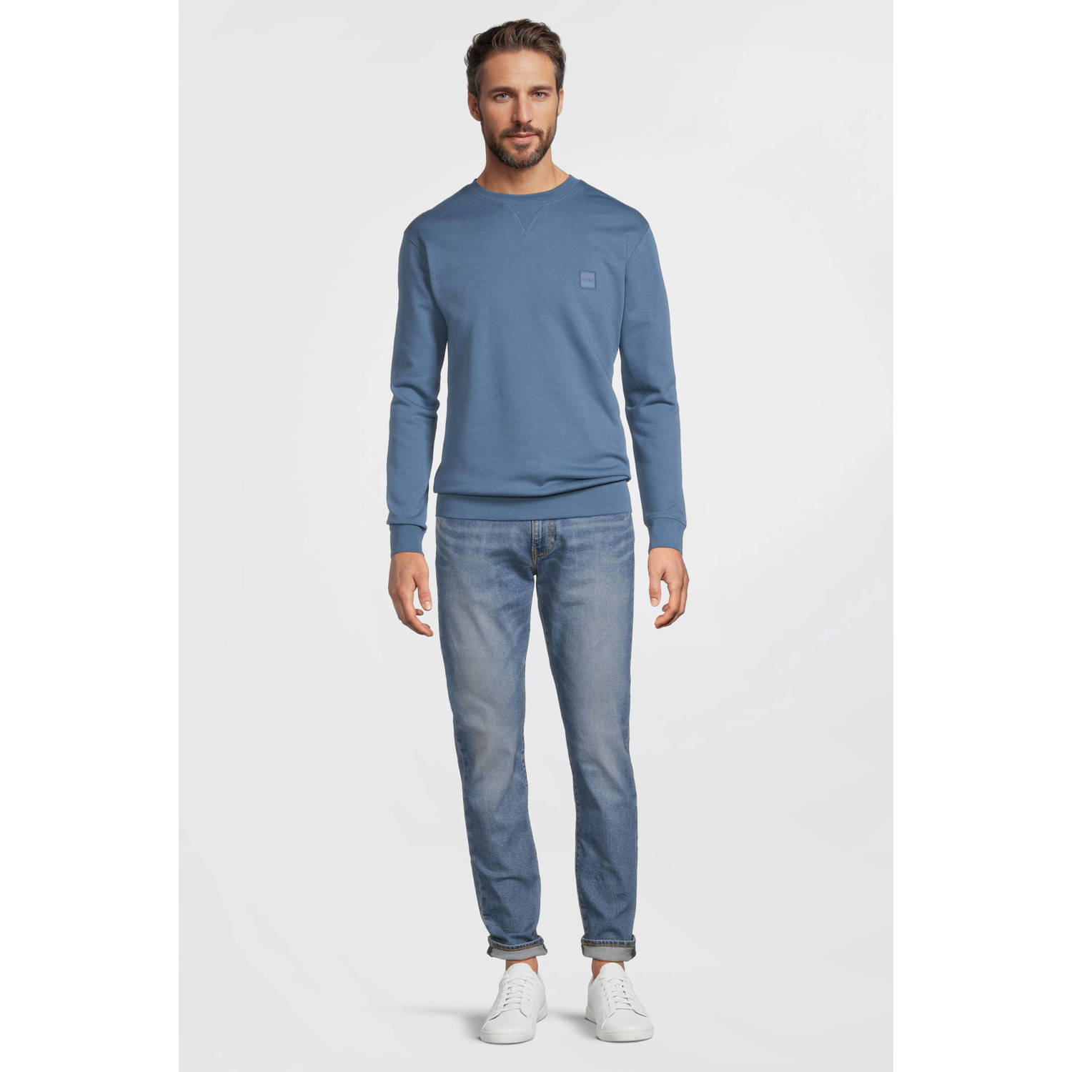 BOSS sweater blauw