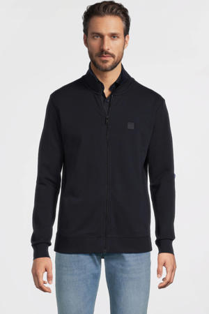 sweatvest donkerblauw