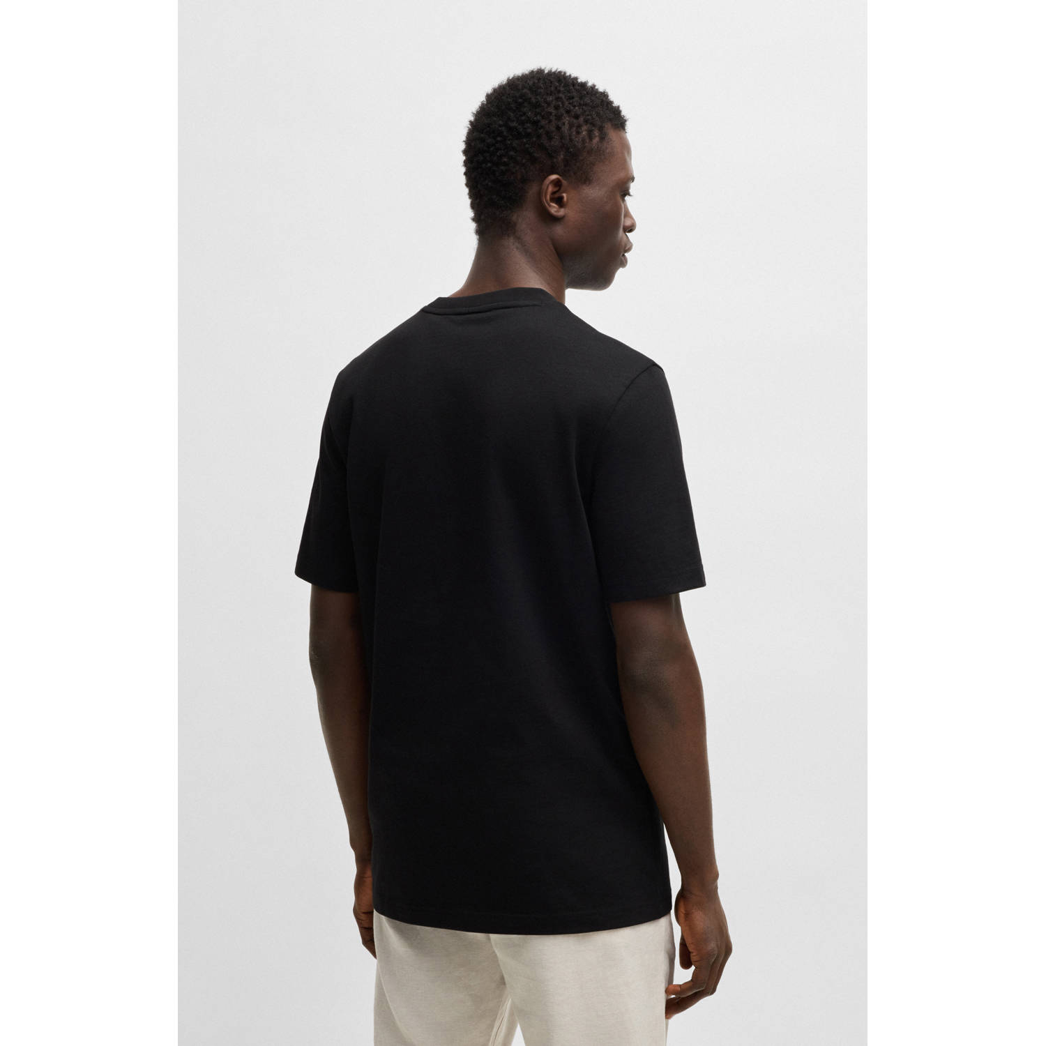 BOSS T-shirt zwart
