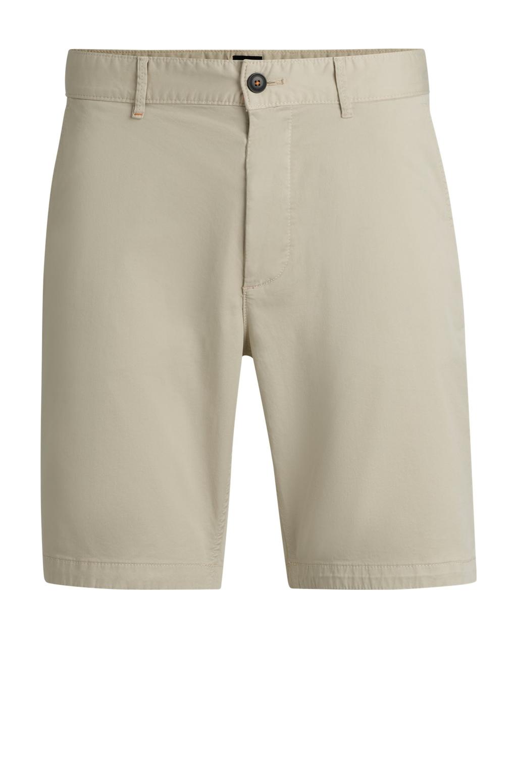BOSS slim chino short beige