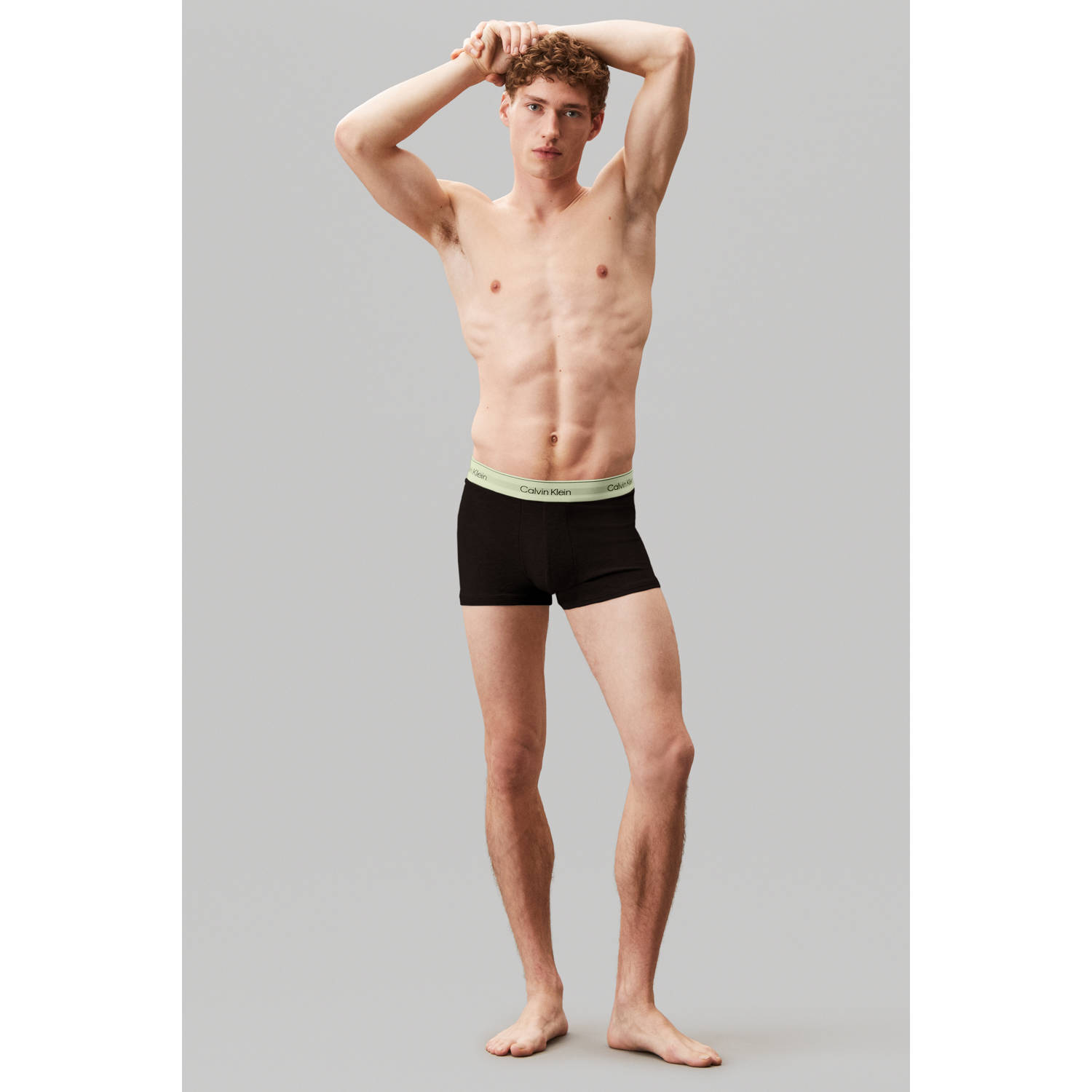 Calvin Klein Icon Cotton Stretch Trunk Boxershorts Heren (3-pack)