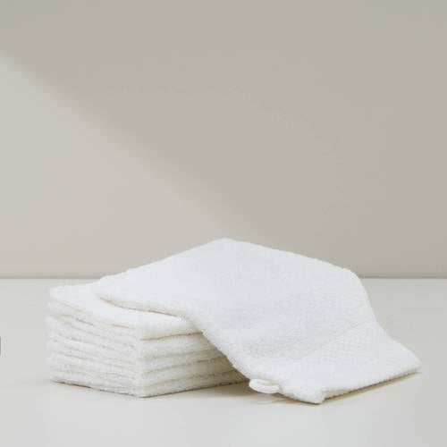 W washand basic off white (set van 6) (15x20 cm) afbeelding