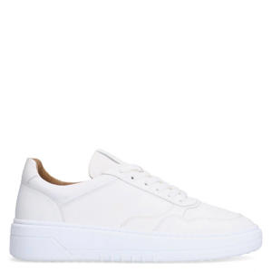 leren sneakers wit