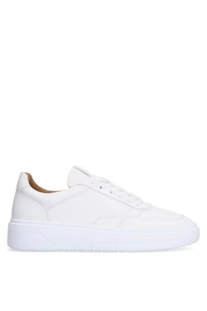 leren sneakers wit