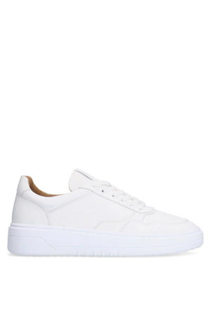 leren sneakers wit