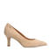 No Stress suède pumps beige