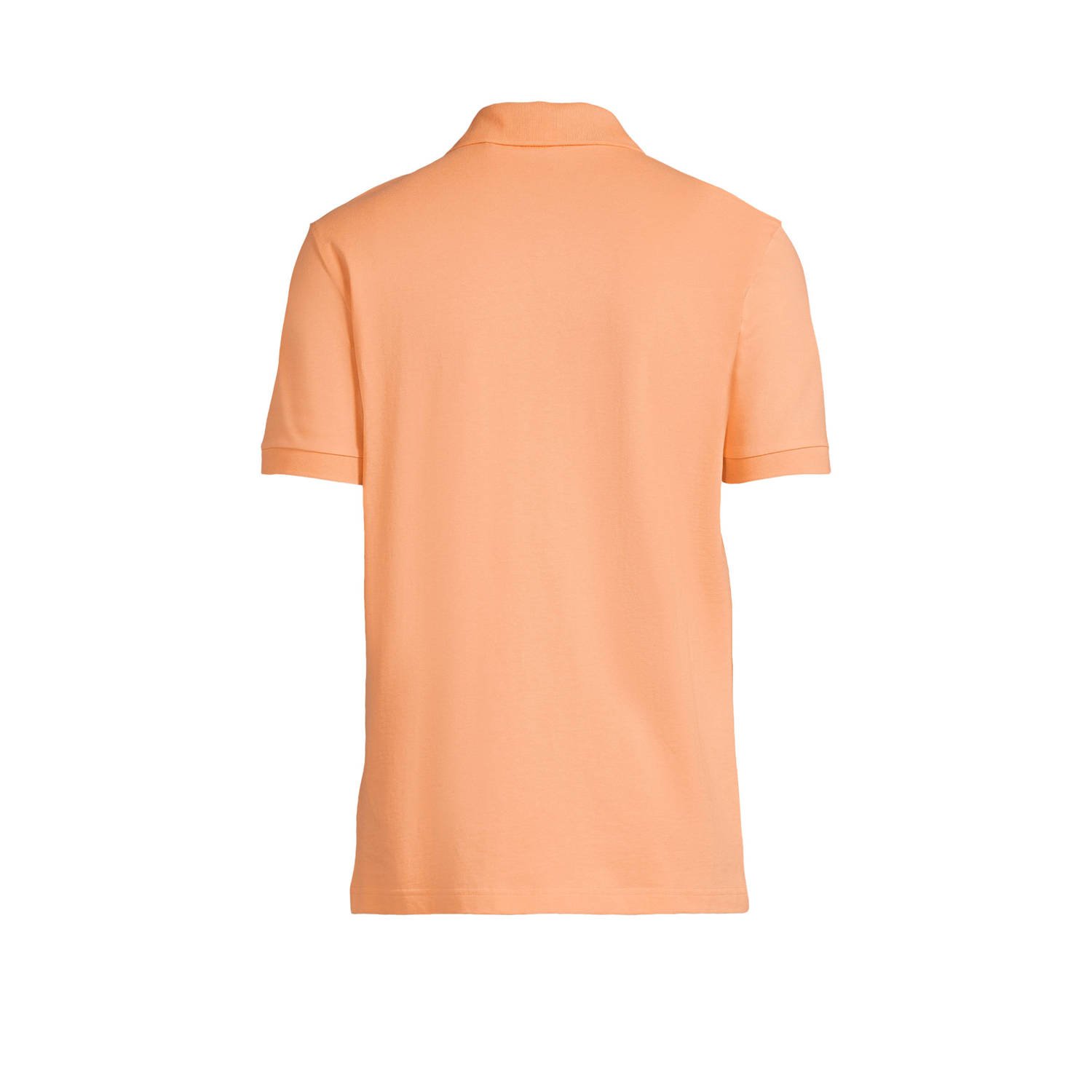 BOSS slim fit polo PASSENGER oranje