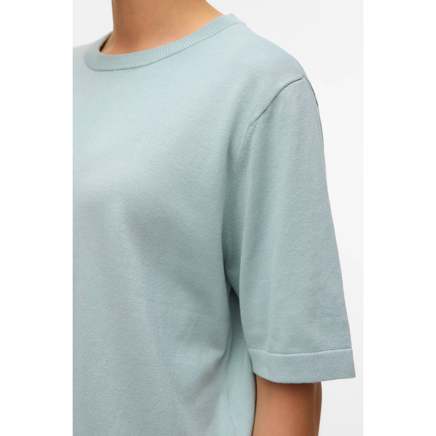 VERO MODA pullover grijsblauw