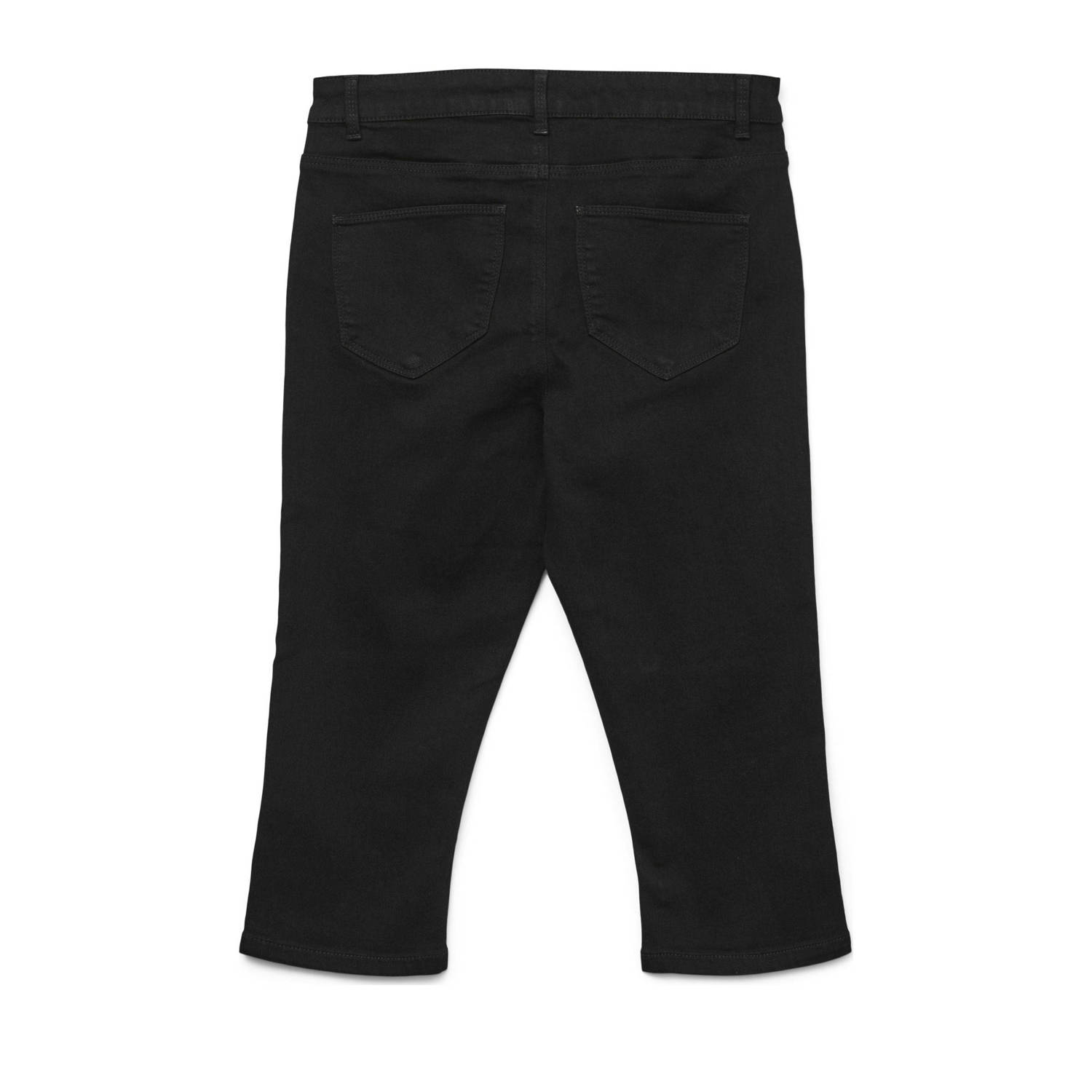 VERO MODA skinny jeans capri black denim