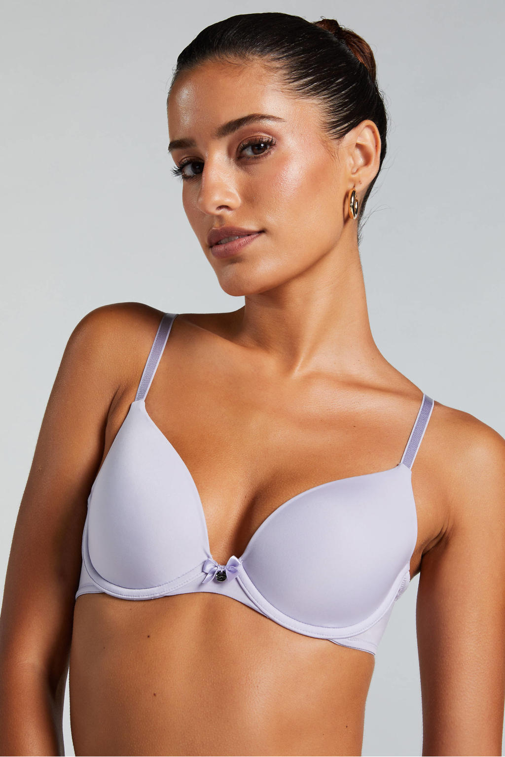Hunkemöller voorgevormde beugelbh Plunge paars