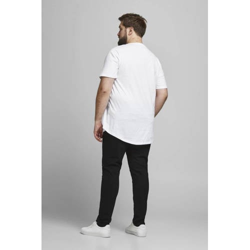 JACK & JONES PLUS SIZE regular T-shirt Plus Size wit afbeelding