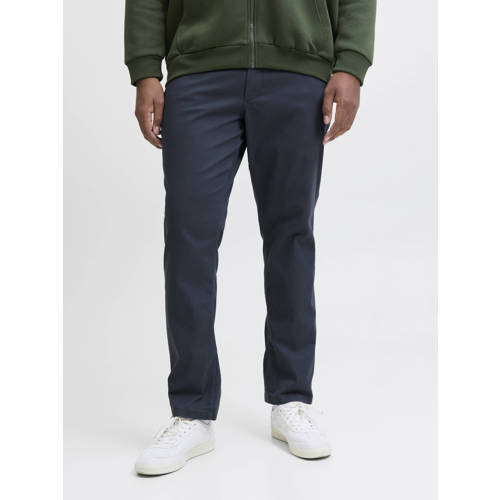 JACK & JONES PLUS SIZE slim chino donkerblauw afbeelding