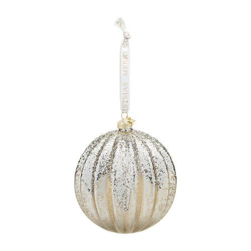 Wehkamp Riviera Maison kerstbal Leave A Little Sparkle (ø14 cm) aanbieding