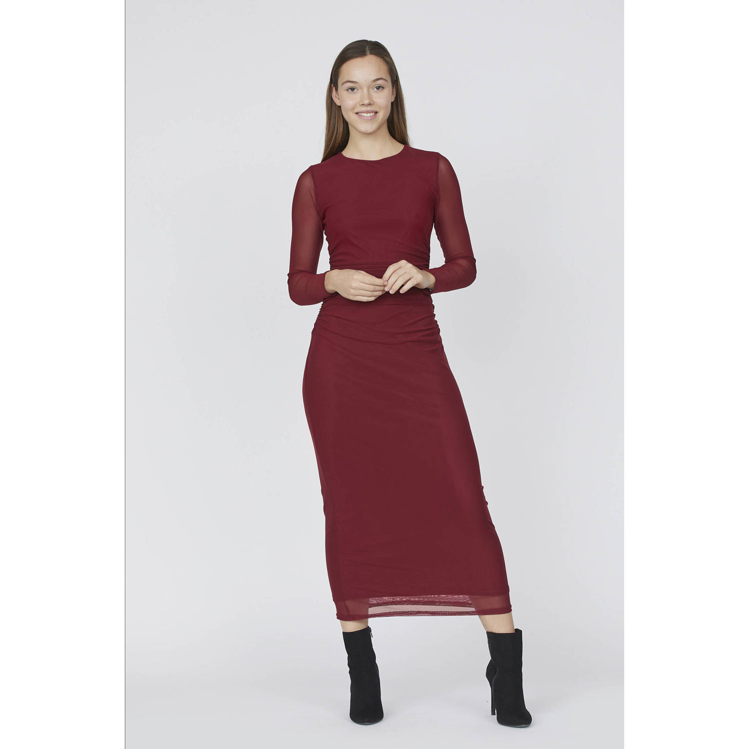 SisterS Point maxi jurk rood