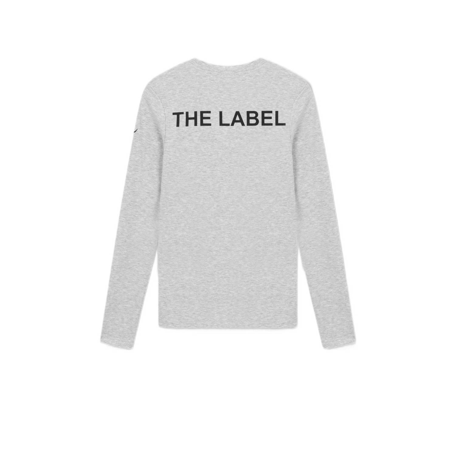 Alix the Label longsleeve grijs melange