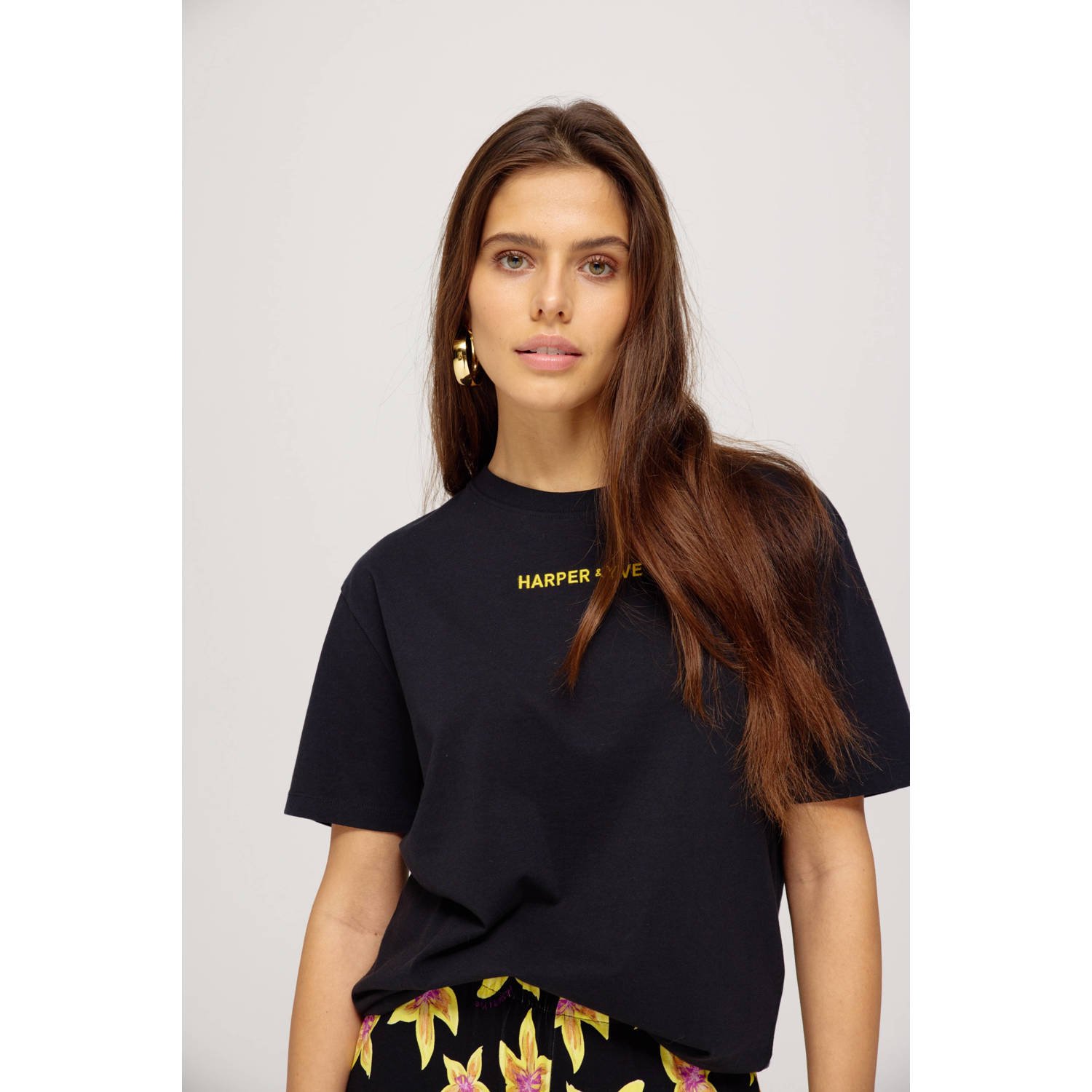 HARPER & YVE Dames Tops & T-shirts Embrace-ss Zwart