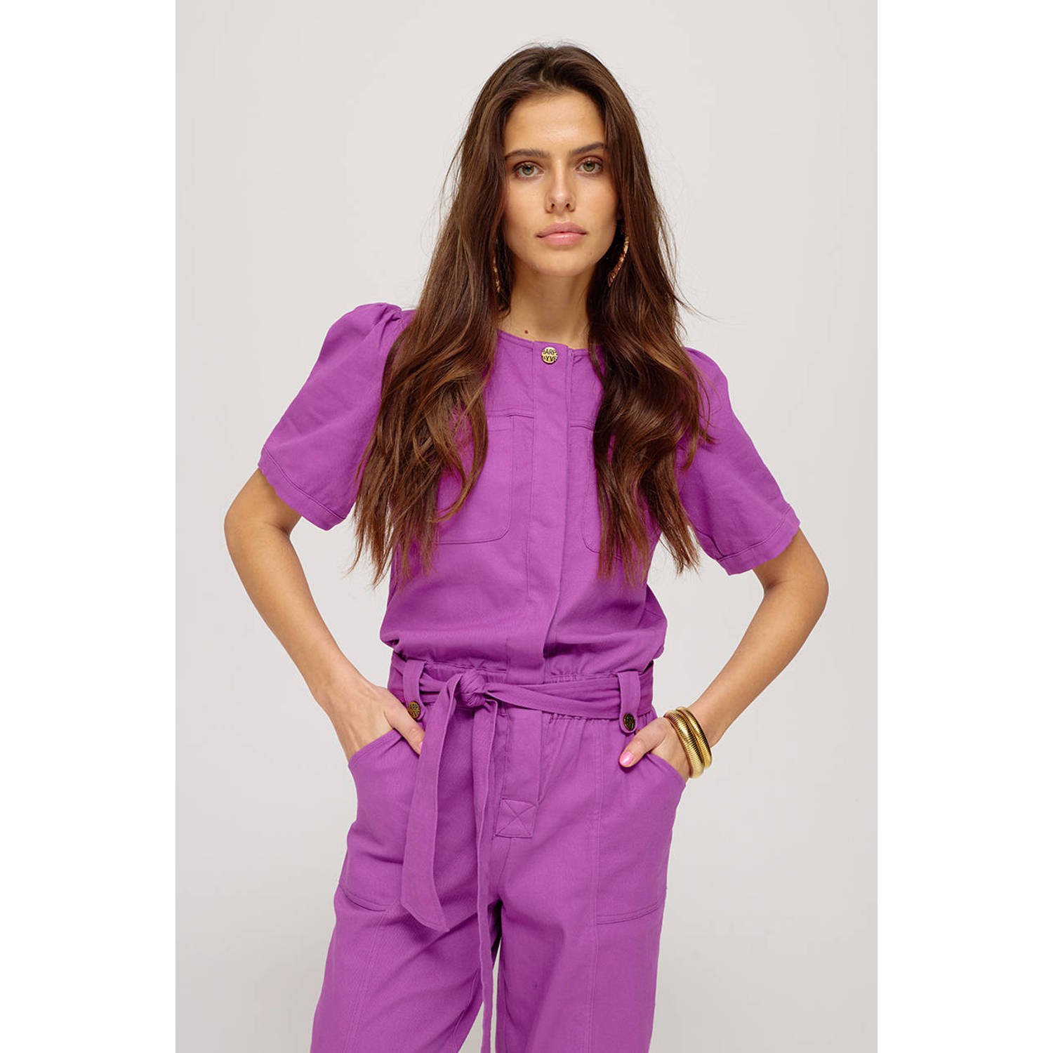 Harper & Yve Yael Jumpsuit Ss25P700 Purple Dames