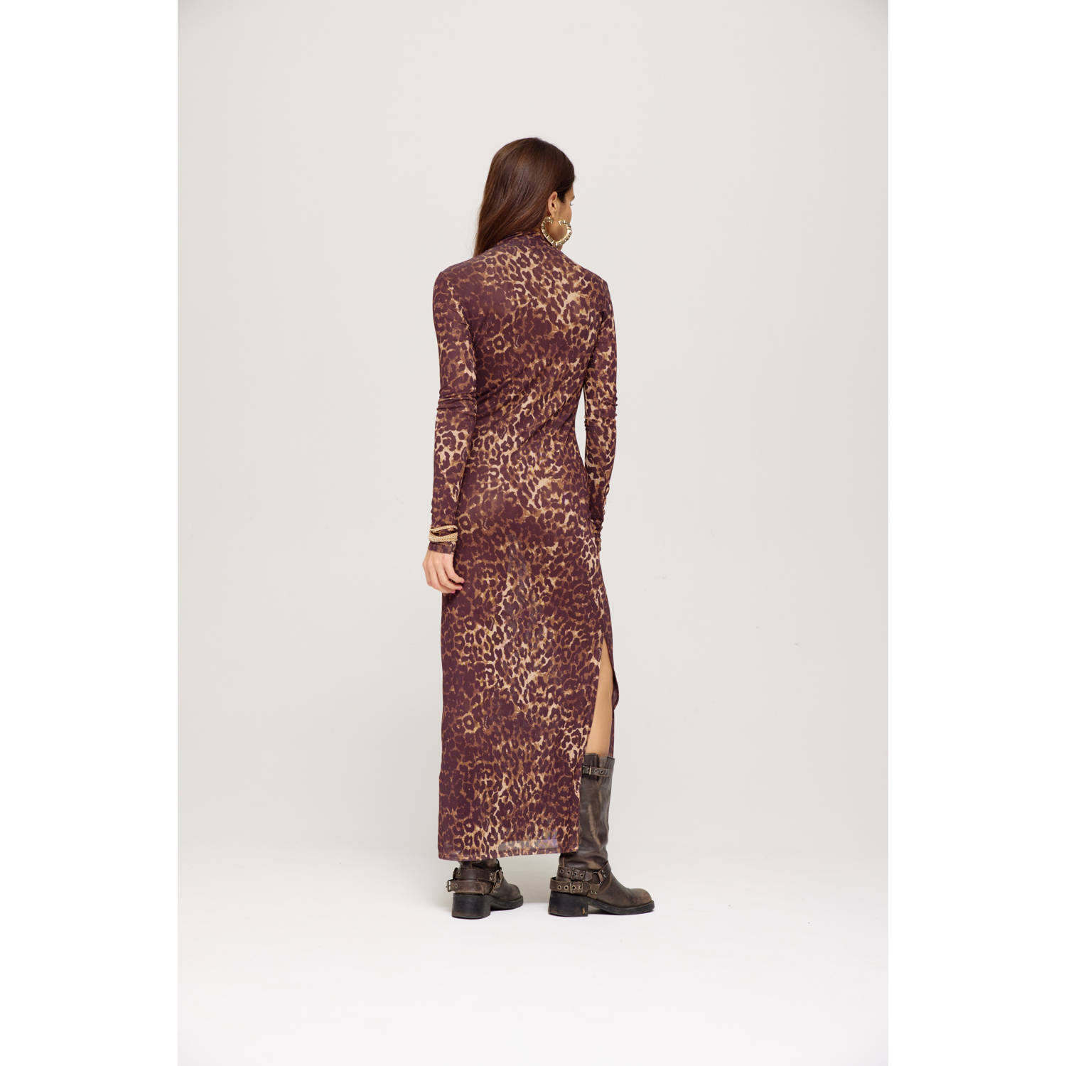 HARPER & YVE maxi jurk bruin