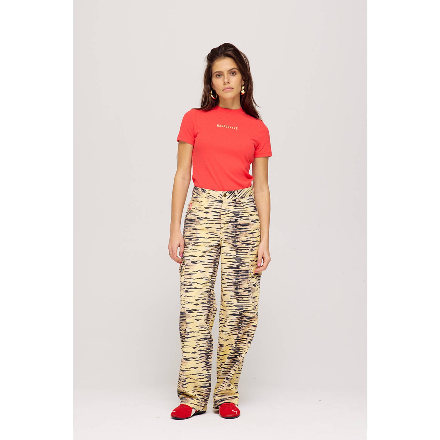 Harper & Yve Losvallende Dana Jeans Multicolor Dames