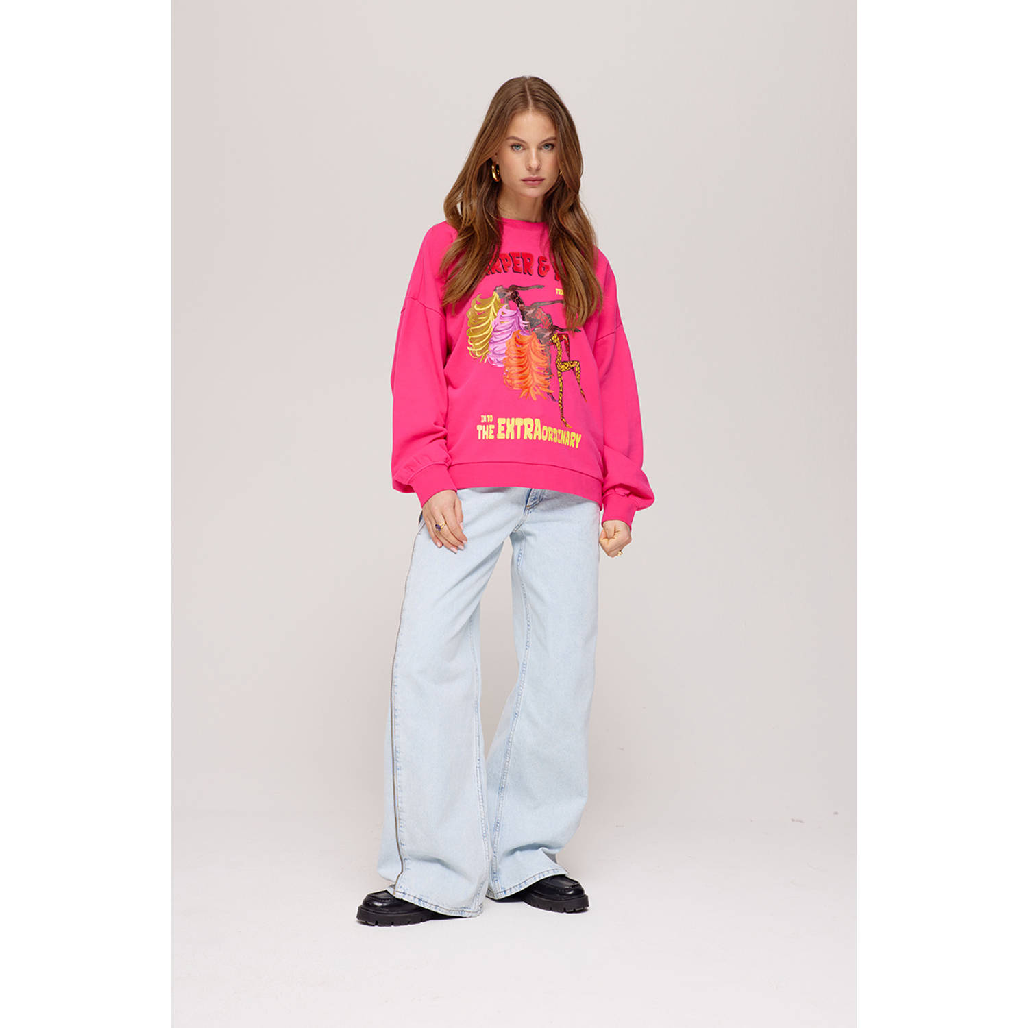 HARPER & YVE sweater roze