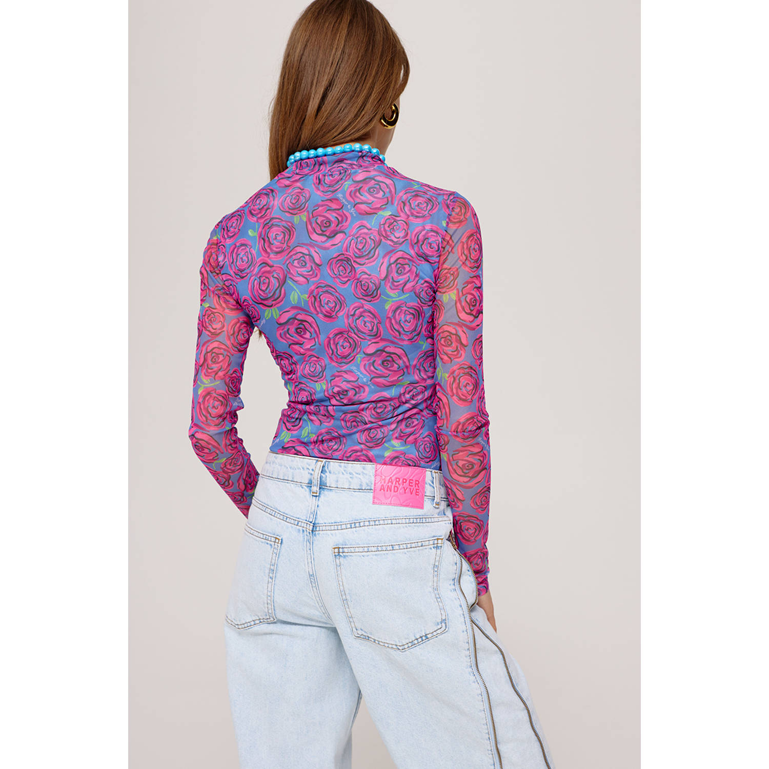 HARPER & YVE top roze