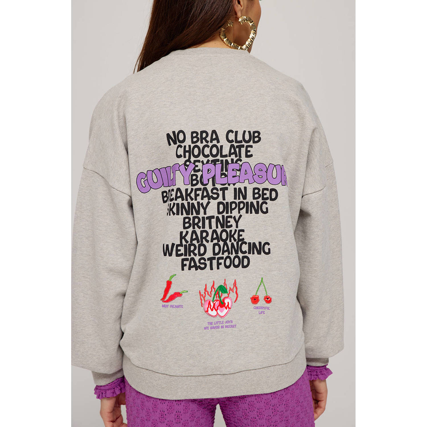 HARPER & YVE sweater grijs