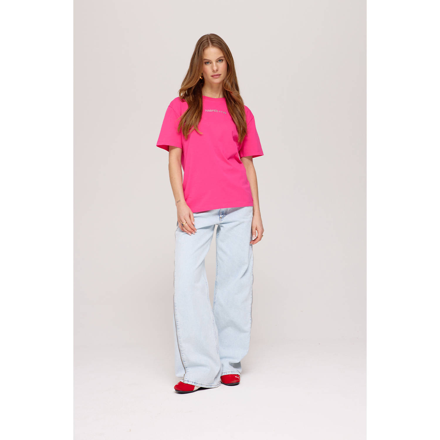 HARPER & YVE T-shirt roze
