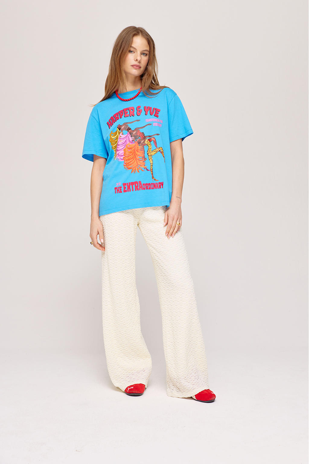 HARPER & YVE T-shirt blauw