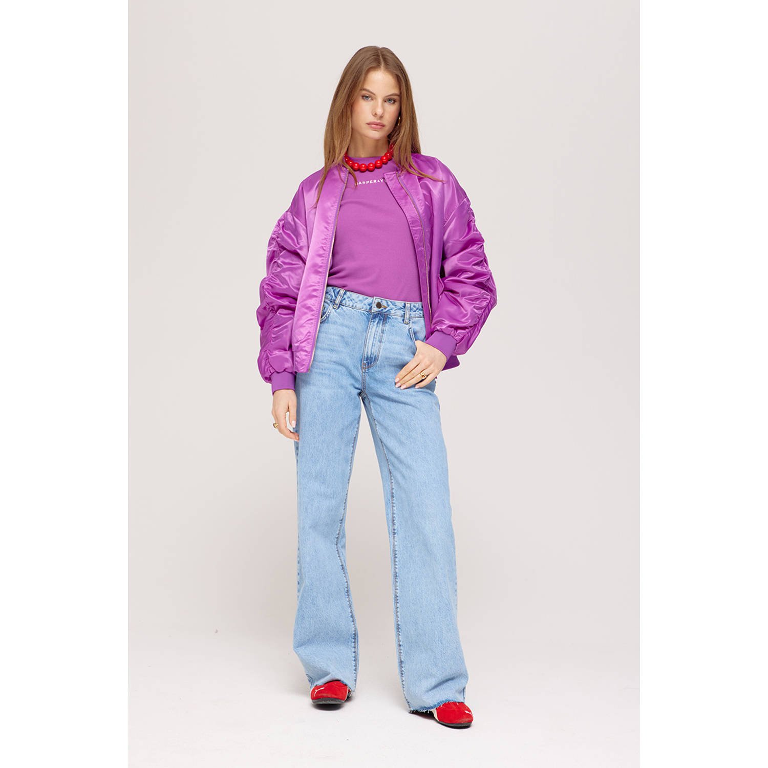 HARPER & YVE bomberjack paars