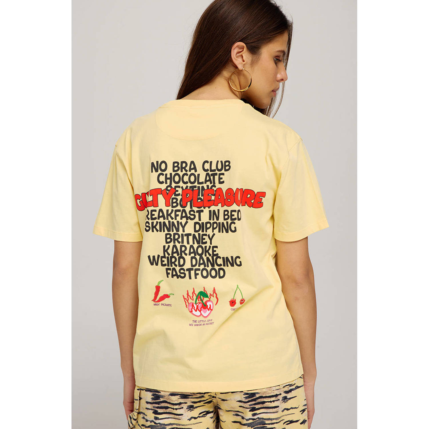 HARPER & YVE Dames Tops & T-shirts Guiltylist-ss Geel
