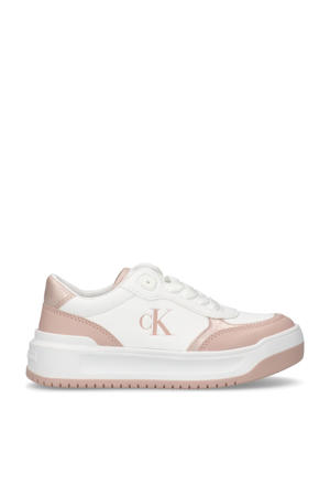 sneakers roze/wit