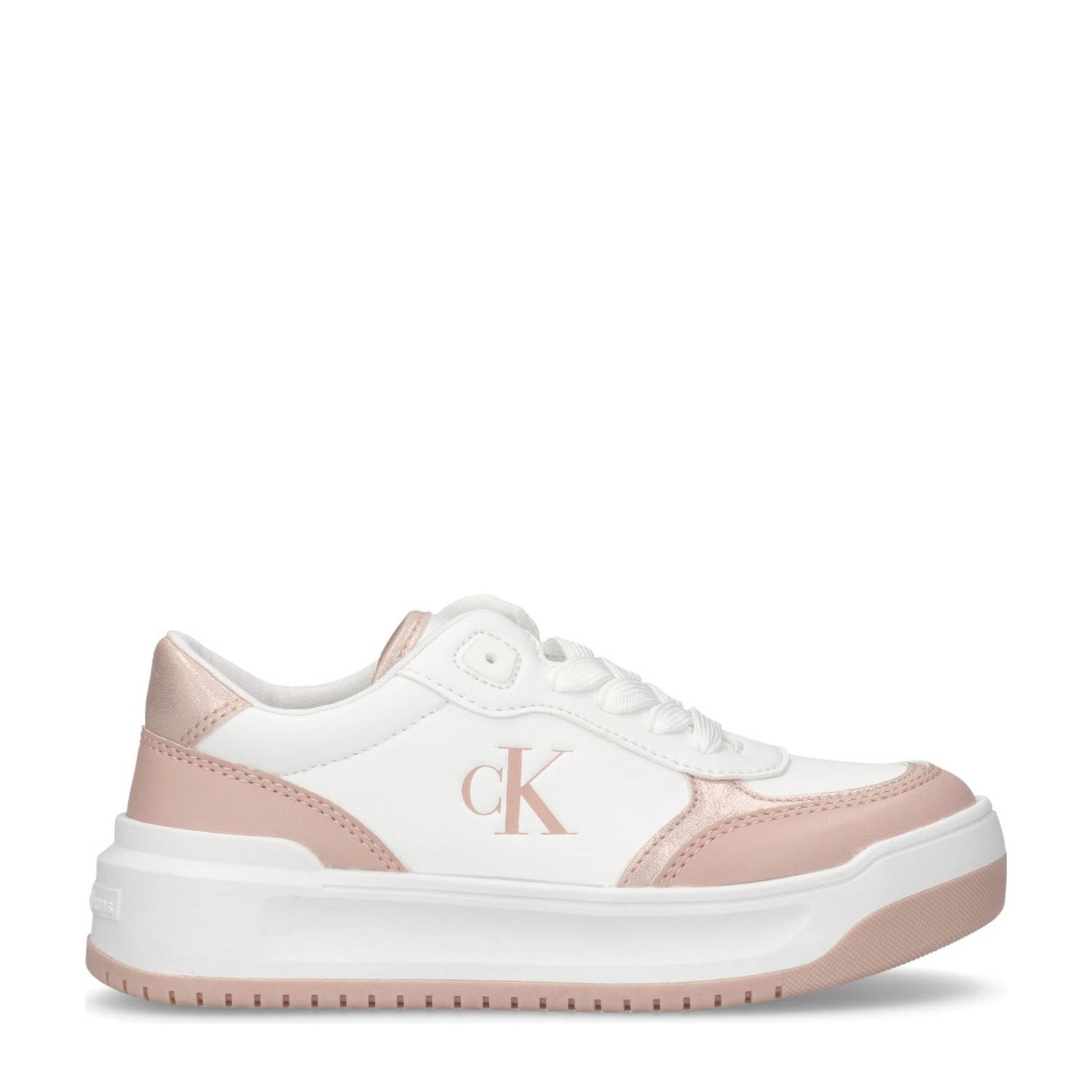 Calvin Klein sneakers roze wit