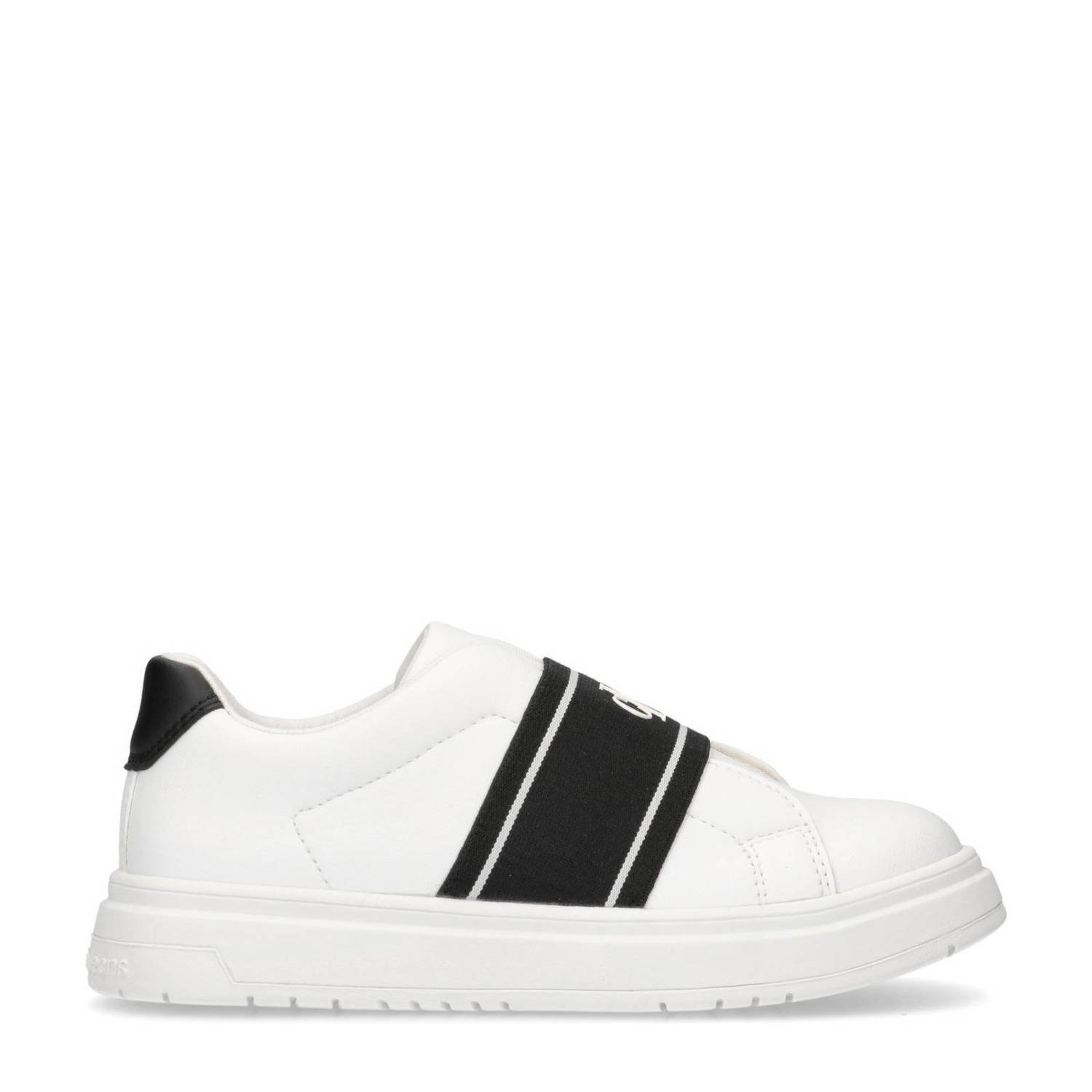 Calvin Klein sneakers wit donkerblauw