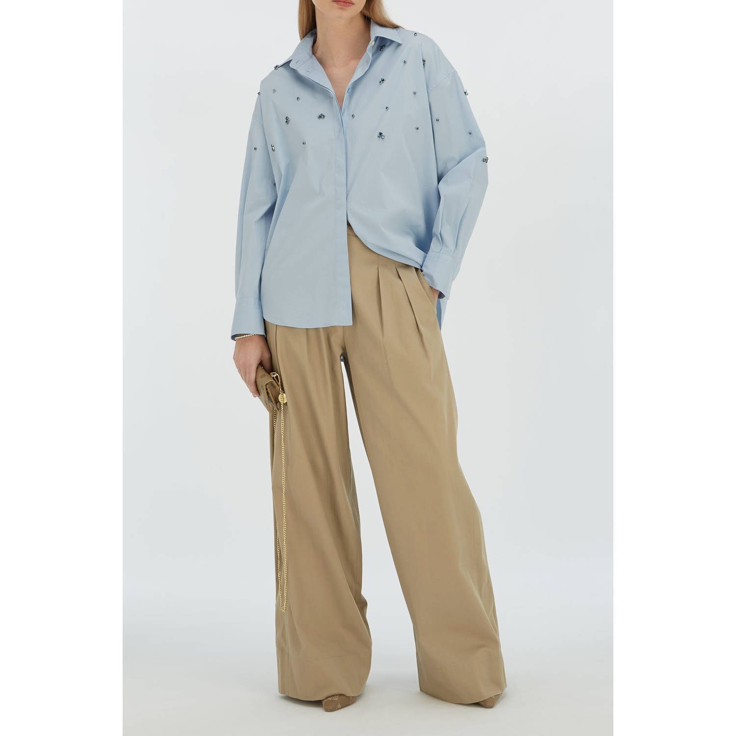 JOSH V Dames Blouses Lova Blauw