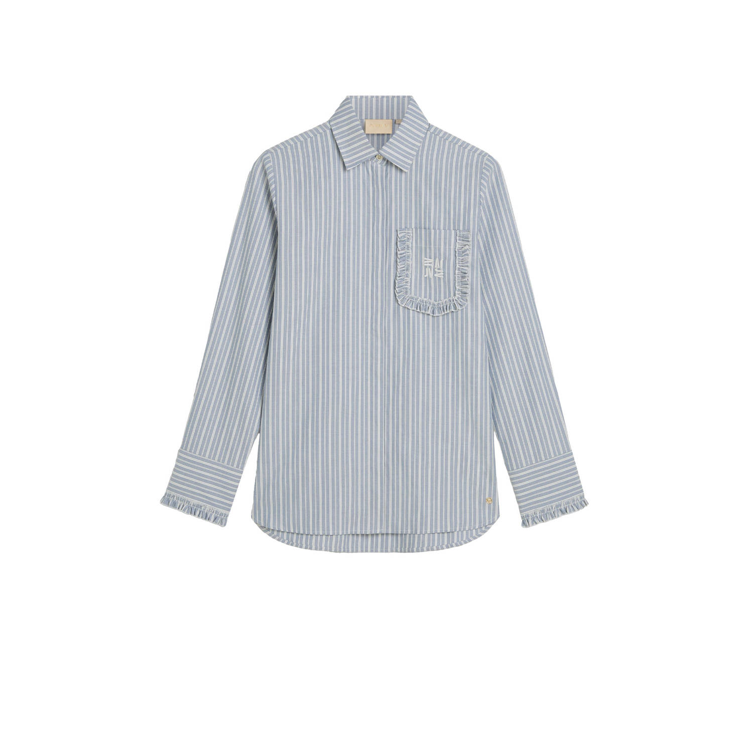 JOSH V Dames Blouses Jennie Blauw