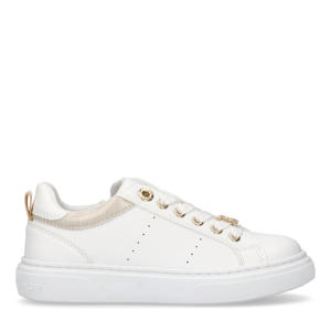   sneakers wit/goud