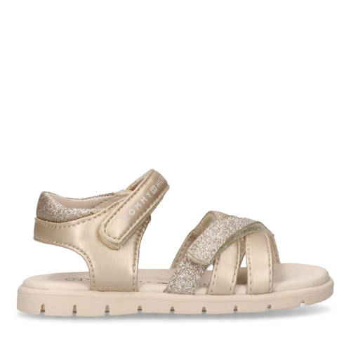 Tommy Hilfiger Alyce sandalen goud afbeelding