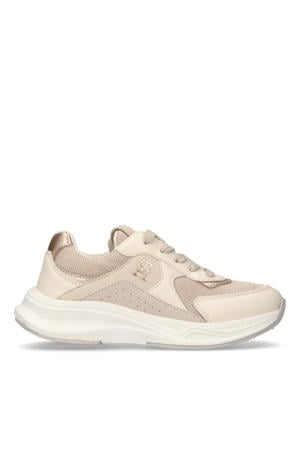 chunky sneakers beige