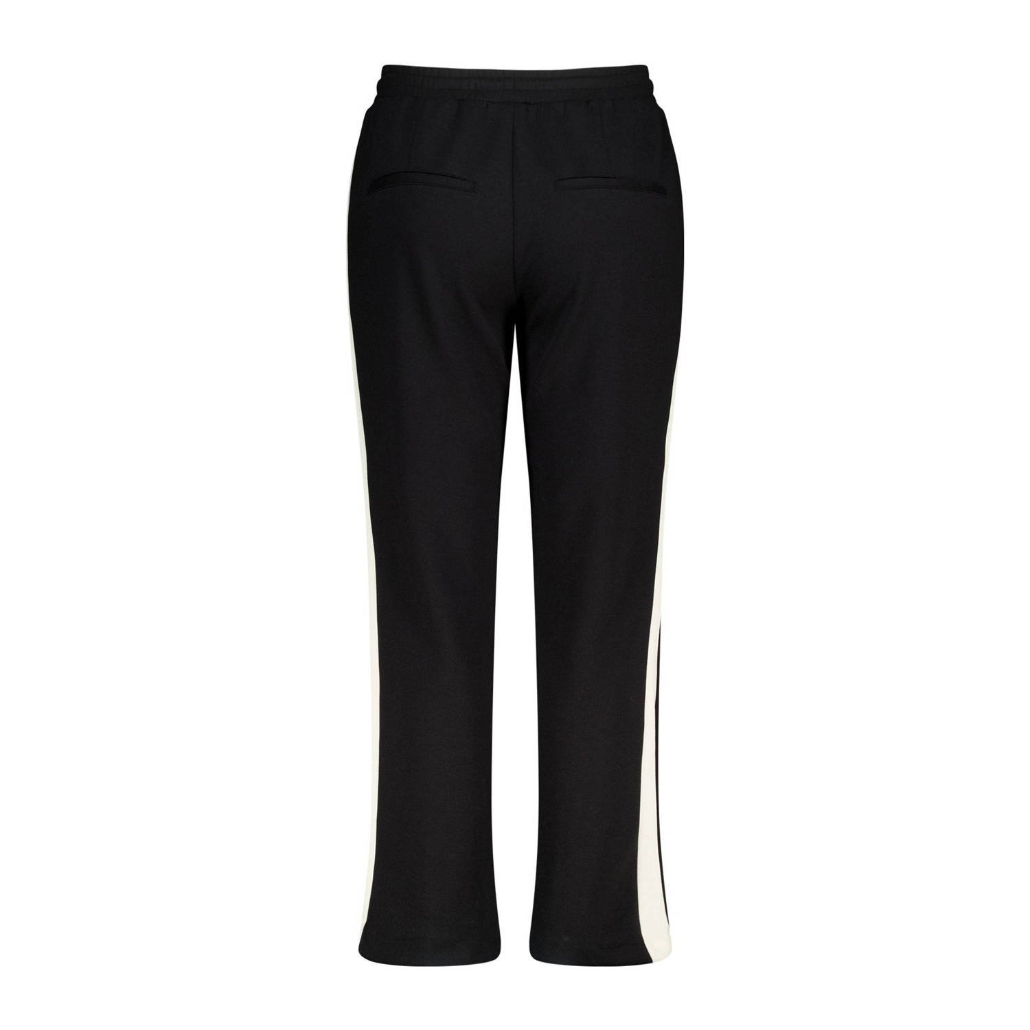 MS Mode wide leg high waist broek zwart