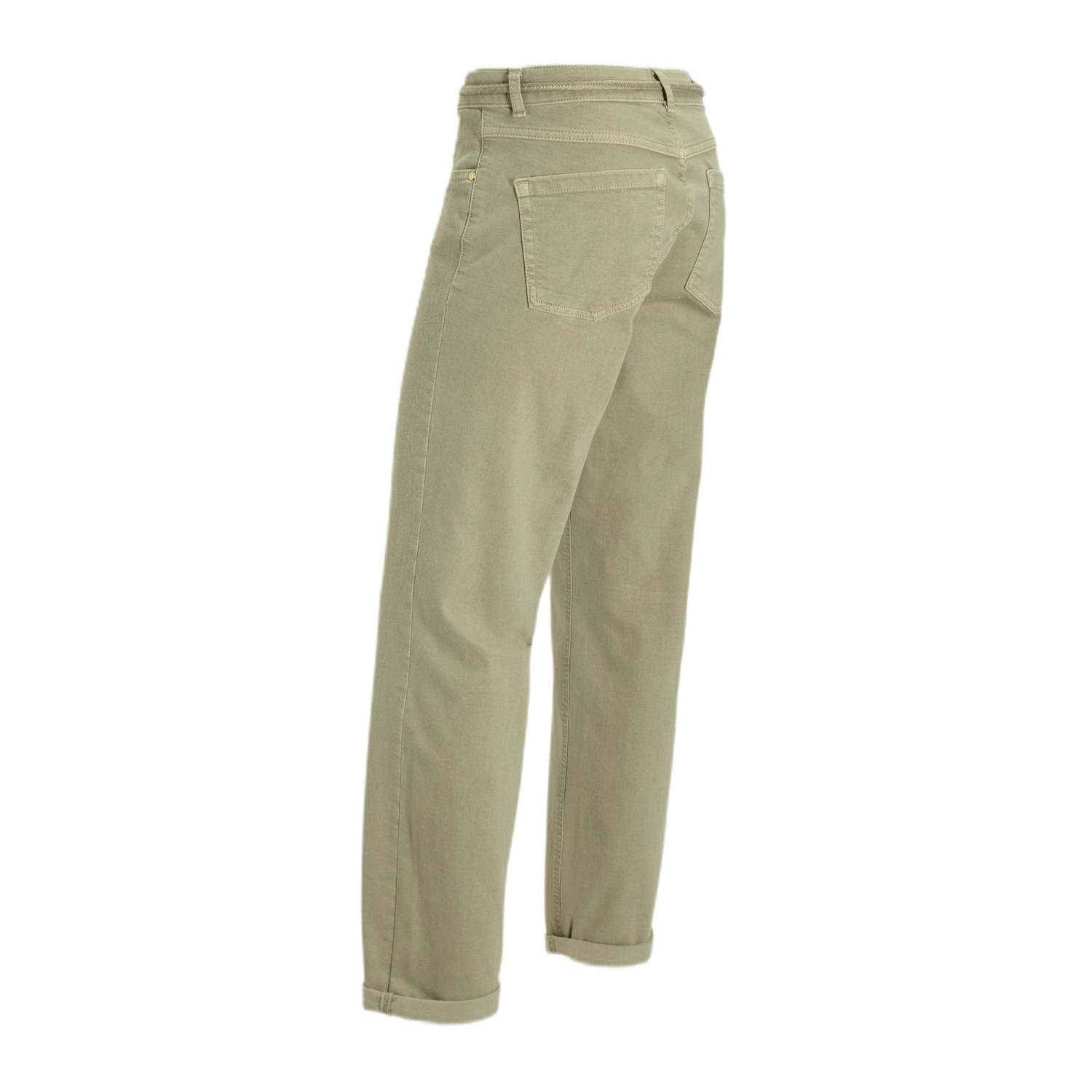 Para Mi high waist broek kaki