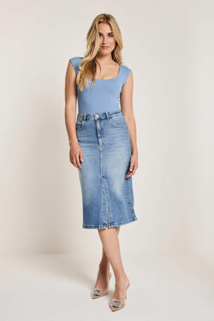 spijkerrok medium blue denim
