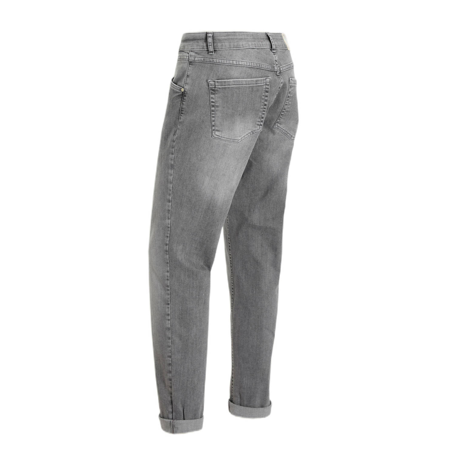 Para Mi high waist slim fit jeans grey denim