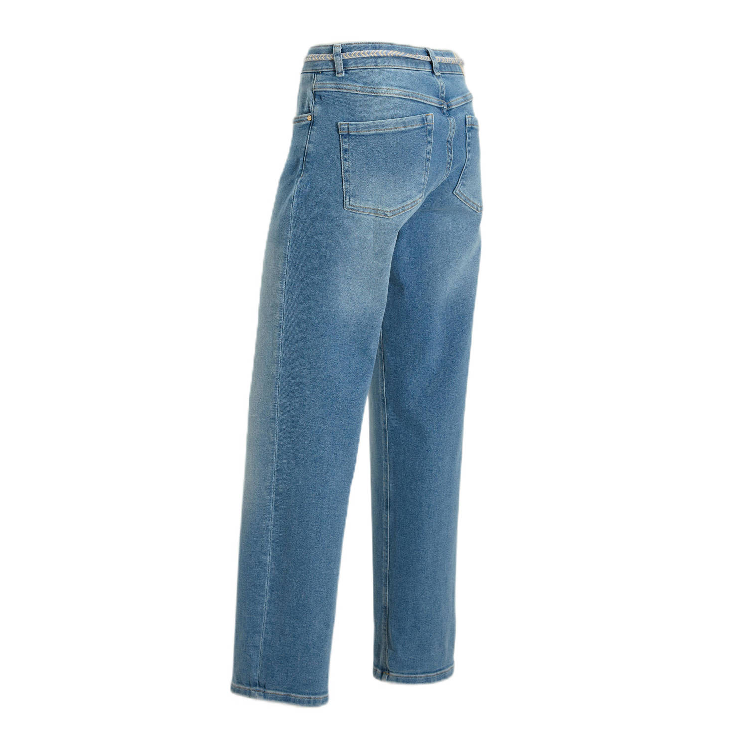 Para Mi high waist mom jeans light blue denim