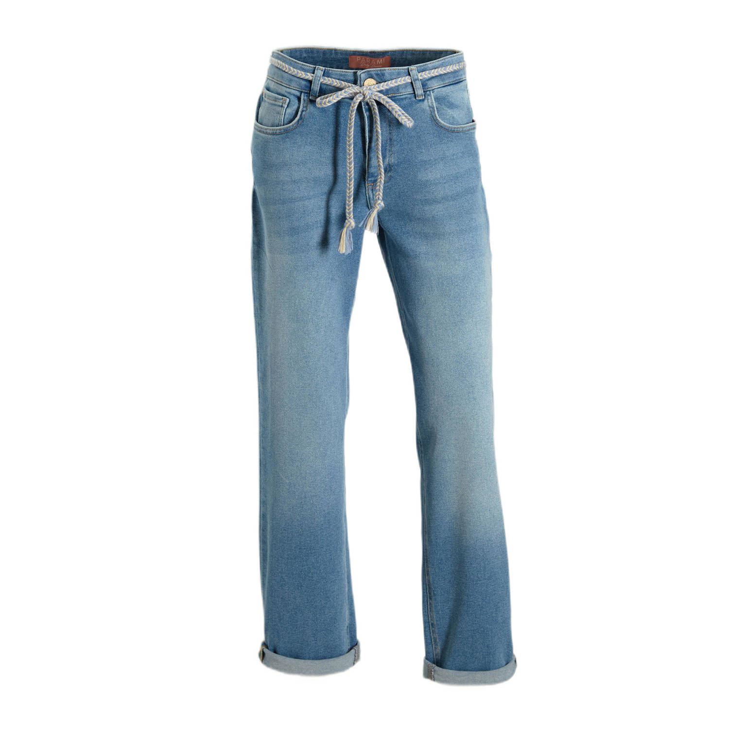 Para Mi high waist mom jeans light blue denim