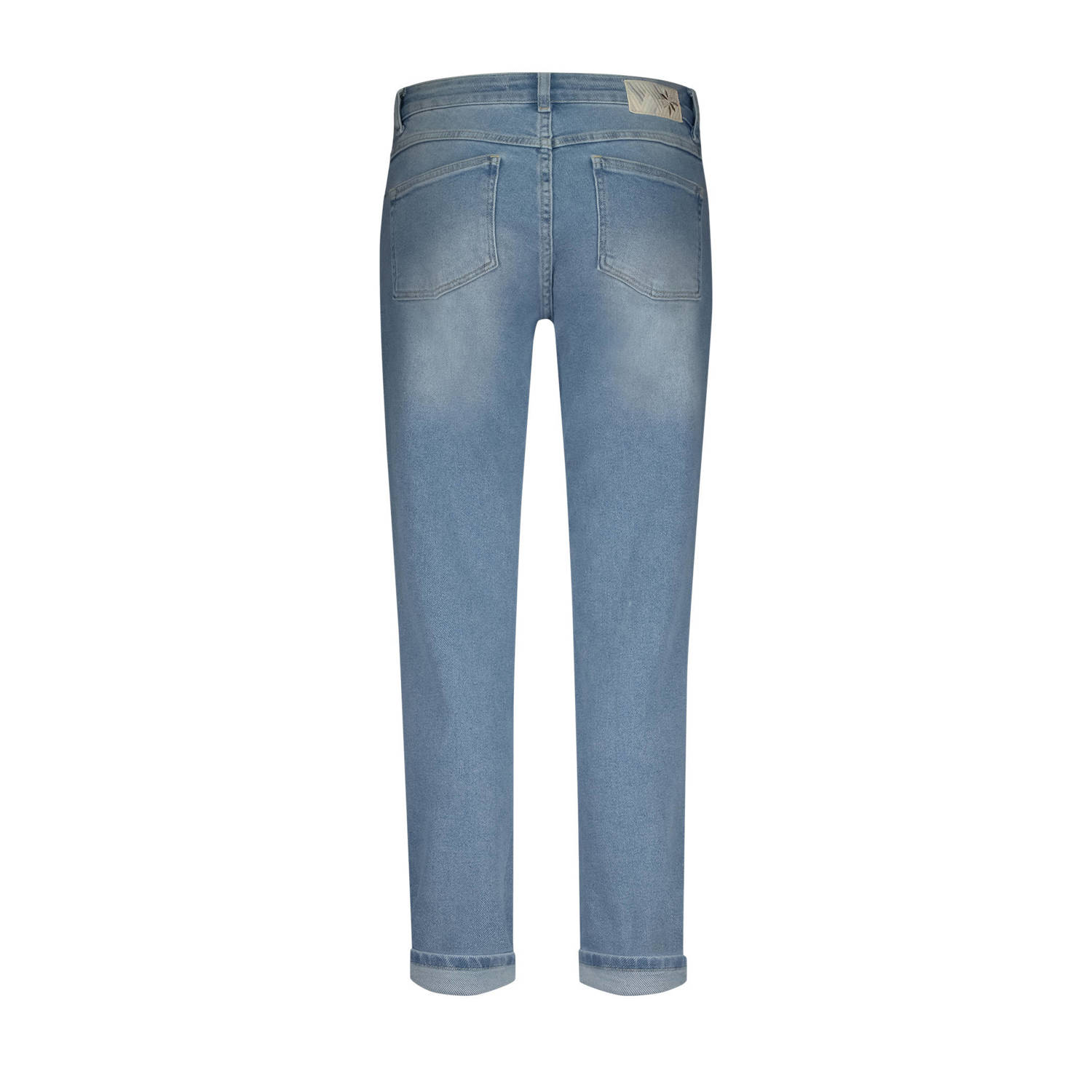 Para Mi high waist slim fit jeans light blue denim