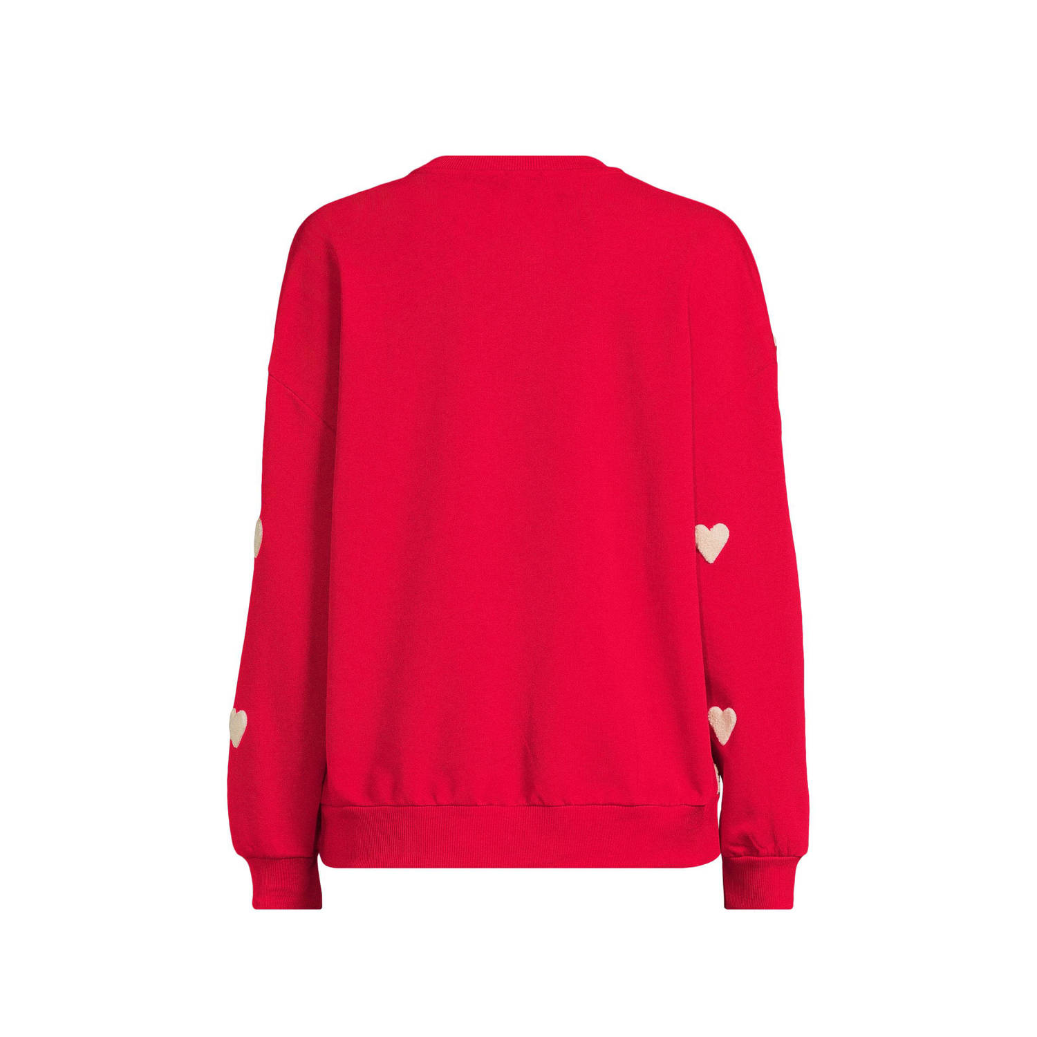 Geisha trui rood fijn gebreid