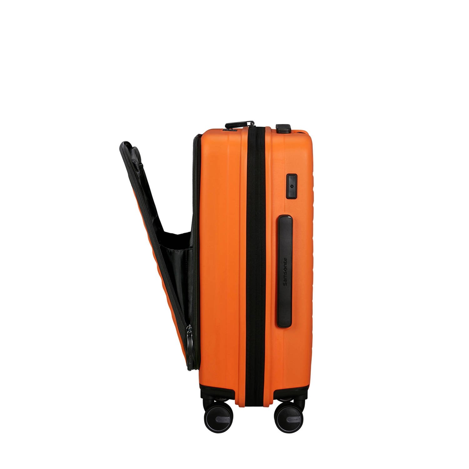 Samsonite trolley Restackd 55 cm. Expandable oranje